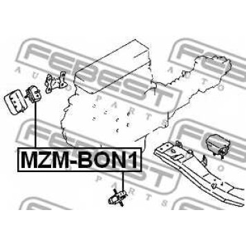 Подвеска двигателя FEBEST MZM-BON1-1