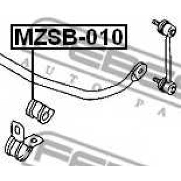 Опора стабилизатора FEBEST MZSB-010-1