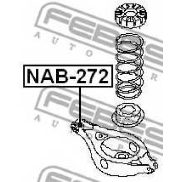 Подвеска рычага независимой подвески колеса FEBEST NAB-272-1