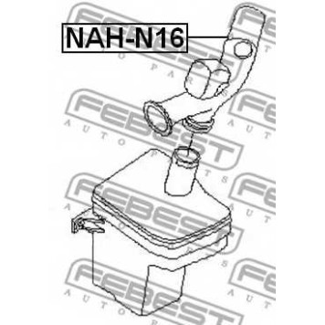 Трубопровод FEBEST NAH-N16-1