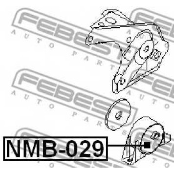 Подвеска двигателя FEBEST NMB-029-1