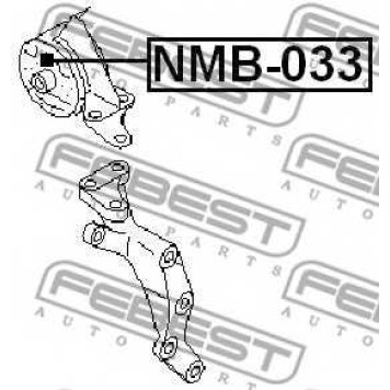Подвеска двигателя FEBEST NMB-033-1