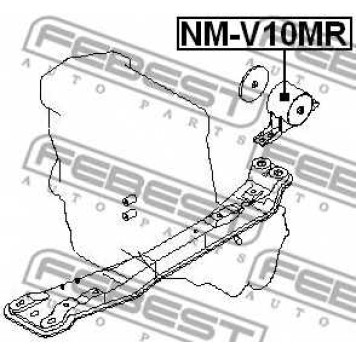 Подвеска двигателя FEBEST NM-V10MR-1