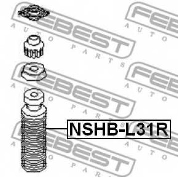 Пыльник амортизатора FEBEST NSHB-L31R-1