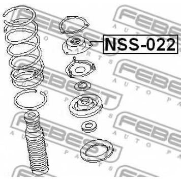 Подвеска амортизатора FEBEST NSS-022-1