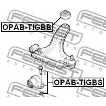 Подвеска рычага независимой подвески колеса FEBEST OPAB-TIGBB-1