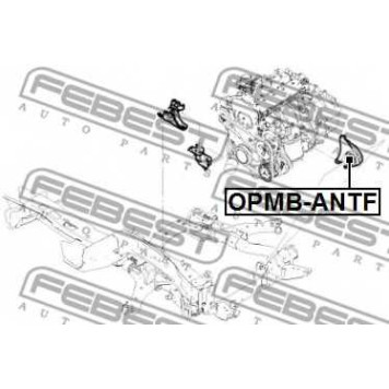 Подвеска двигателя FEBEST OPMB-ANTF-1