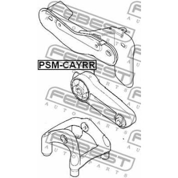 Подвеска двигателя FEBEST PSM-CAYRR-1