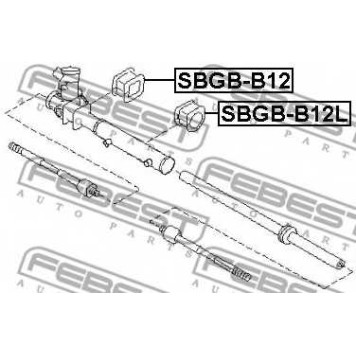 Подвеска рулевого управления FEBEST SBGB-B12L-1