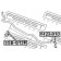 Опора стабилизатора FEBEST SSB-G12F