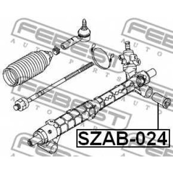 Подвеска рулевого управления FEBEST SZAB-024-1
