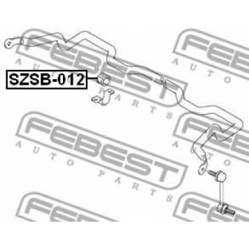 Опора стабилизатора FEBEST SZSB-012-1