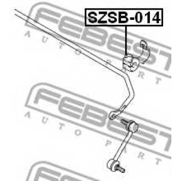 Опора стабилизатора FEBEST SZSB-014-1