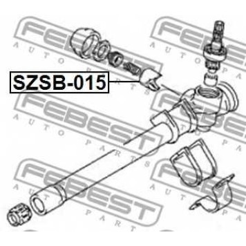 Ремкомплект, рулевой механизм FEBEST SZSB-015-1