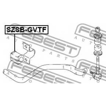 Опора стабилизатора FEBEST SZSB-GVTF-1