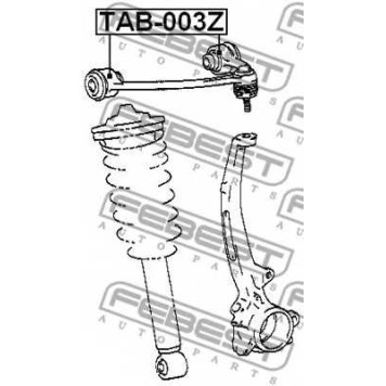 Подвеска рычага независимой подвески колеса FEBEST TAB-003Z-1