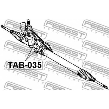Подвеска рулевого управления FEBEST TAB-035-1