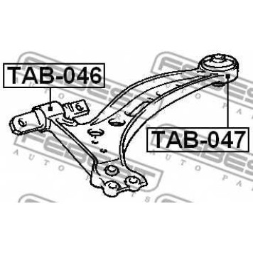 Подвеска рычага независимой подвески колеса FEBEST TAB-047-1