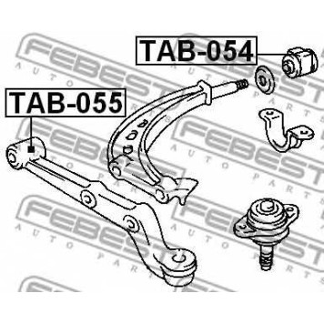 Подвеска рычага независимой подвески колеса FEBEST TAB-054-1
