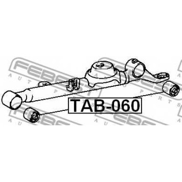Подвеска рычага независимой подвески колеса FEBEST TAB-060-1