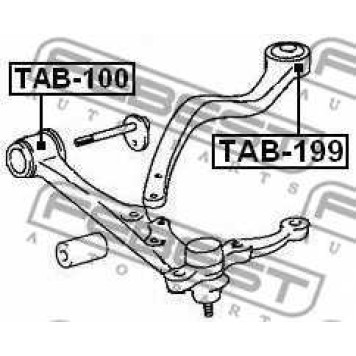 Подвеска рычага независимой подвески колеса FEBEST TAB-199-1