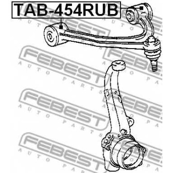 Подвеска рычага независимой подвески колеса FEBEST TAB-454RUB-1
