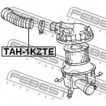 Трубопровод FEBEST TAH-1KZTE-1