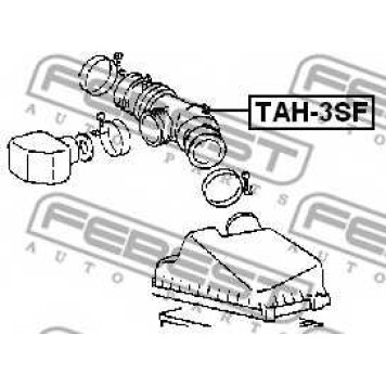 Трубопровод FEBEST TAH-3SF-1