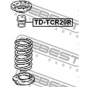 Буфер, амортизация FEBEST TD-TCR20R-1