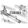 Подвеска рулевого управления FEBEST TGB-001