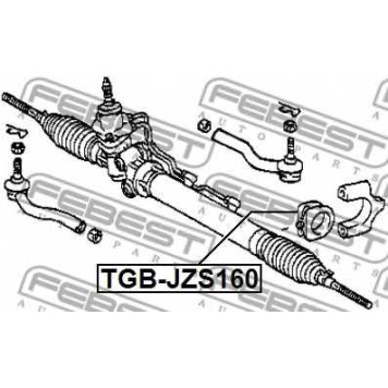 Подвеска рулевого управления FEBEST TGB-JZS160-1