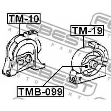 Подвеска двигателя FEBEST TM-10-2