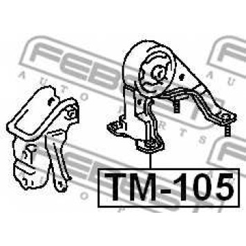 Подвеска двигателя FEBEST TM-105-1