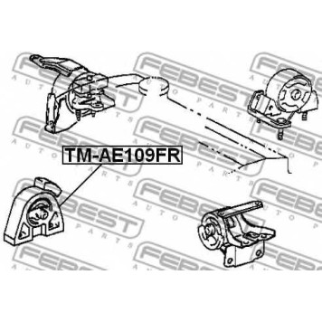 Подвеска двигателя FEBEST TM-AE109FR-1