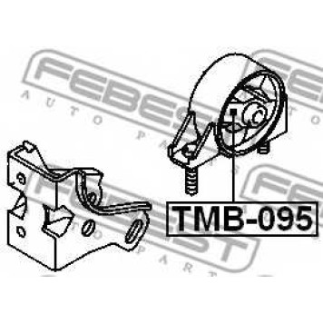 Подвеска двигателя FEBEST TMB-095-1