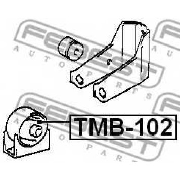 Подвеска двигателя FEBEST TMB-102-1