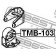 Подвеска двигателя FEBEST TMB-103