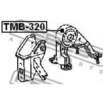 Подвеска двигателя FEBEST TMB-320-1