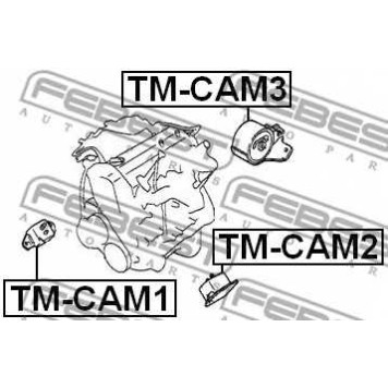 Подвеска двигателя FEBEST TM-CAM3-1
