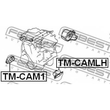 Подвеска двигателя FEBEST TM-CAMLH-1