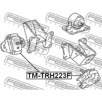 Подвеска двигателя FEBEST TM-TRH223F-1