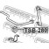 Опора стабилизатора FEBEST TSB-280