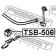 Опора стабилизатора FEBEST TSB-506