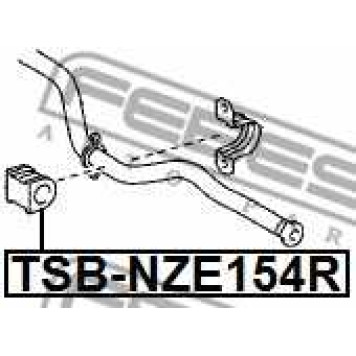 Опора стабилизатора FEBEST TSB-NZE154R-1