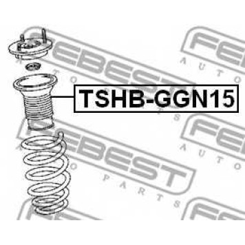 Пыльник амортизатора FEBEST TSHB-GGN15-1