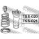 Подвеска амортизатора FEBEST TSS-021