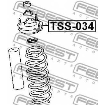 Подвеска амортизатора FEBEST TSS-034-1