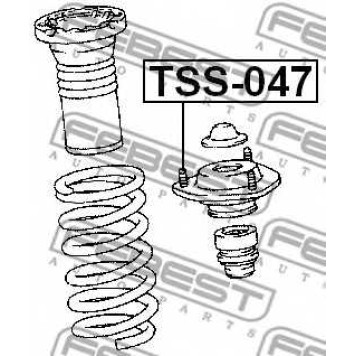 Подвеска амортизатора FEBEST TSS-047-1