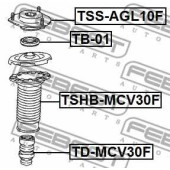 Подвеска амортизатора FEBEST TSS-AGL10F