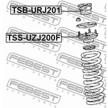 Подвеска амортизатора FEBEST TSS-UZJ200F-1